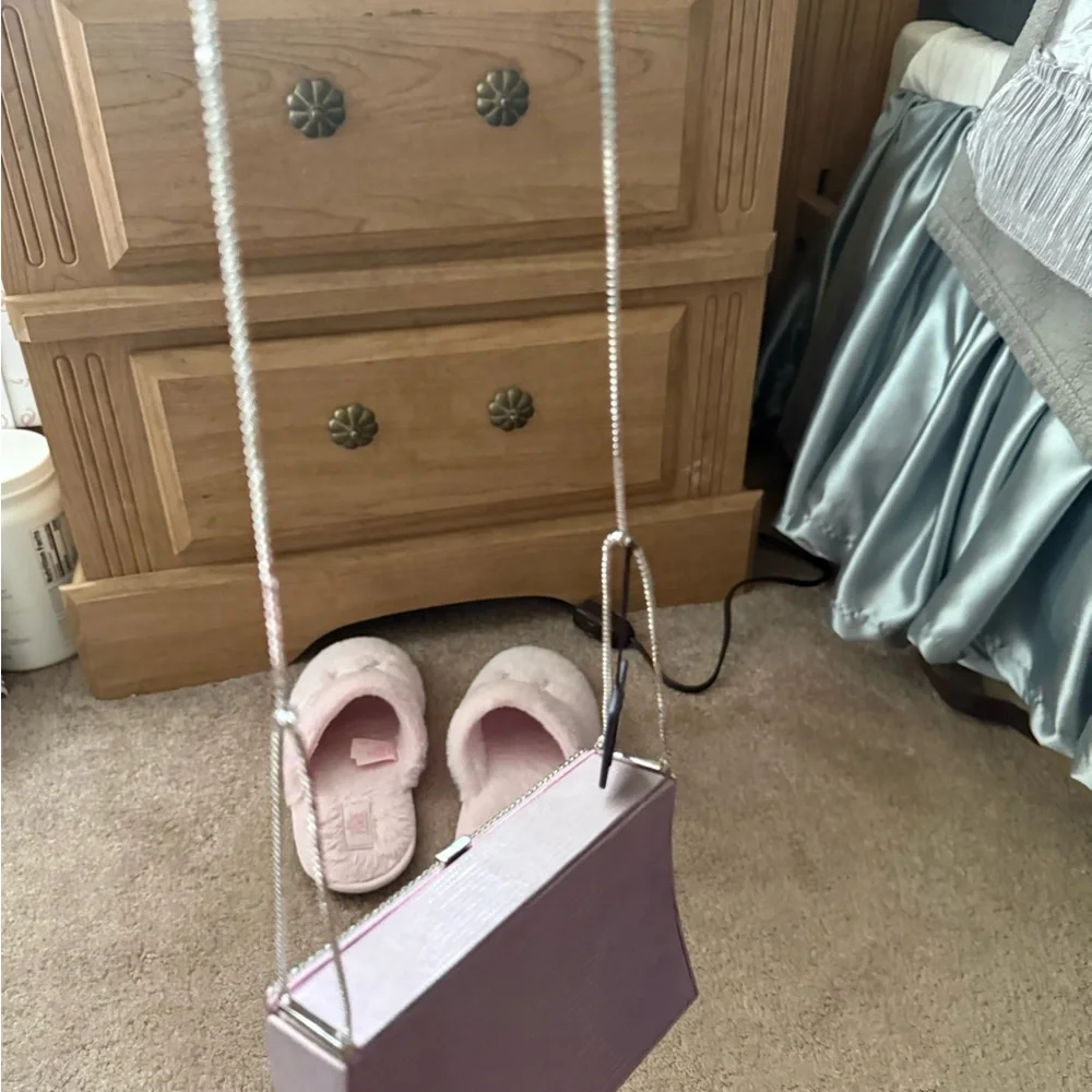 Swarovski Purple and Silver Crystal Clutch - Picture 8 of 16